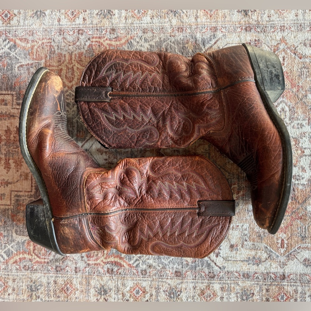 Abilene Boot Co. Brown Western Boots